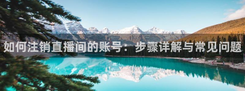 龙门直播nba免费直播在线观看：如何注销直播间的账号：步骤详解与常见问题